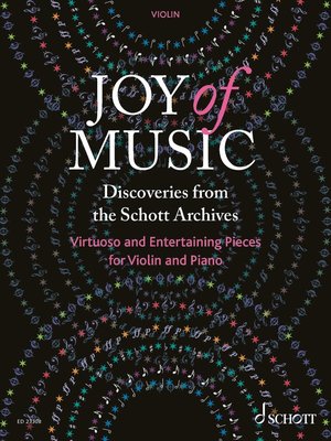 cover image of Joy of Music – Discoveries from the Schott Archives